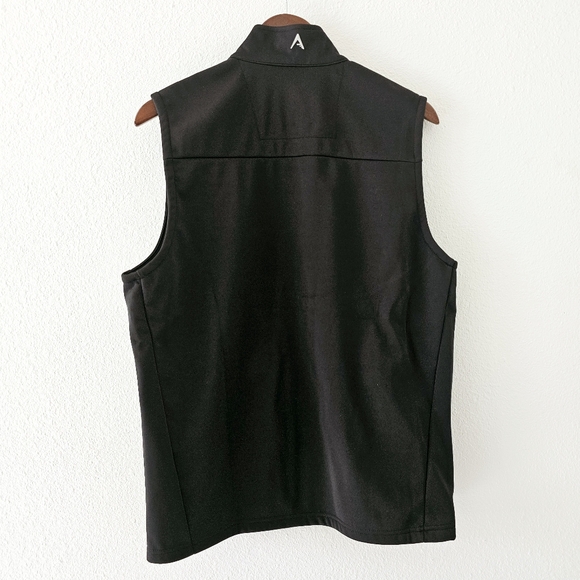 Antigua NHL Dallas Stars black links vest size M full zip golf mens NWT - Picture 9 of 13